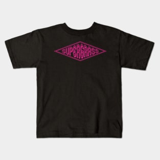 Supergrass - Pinkline Vintage Wajik Kids T-Shirt